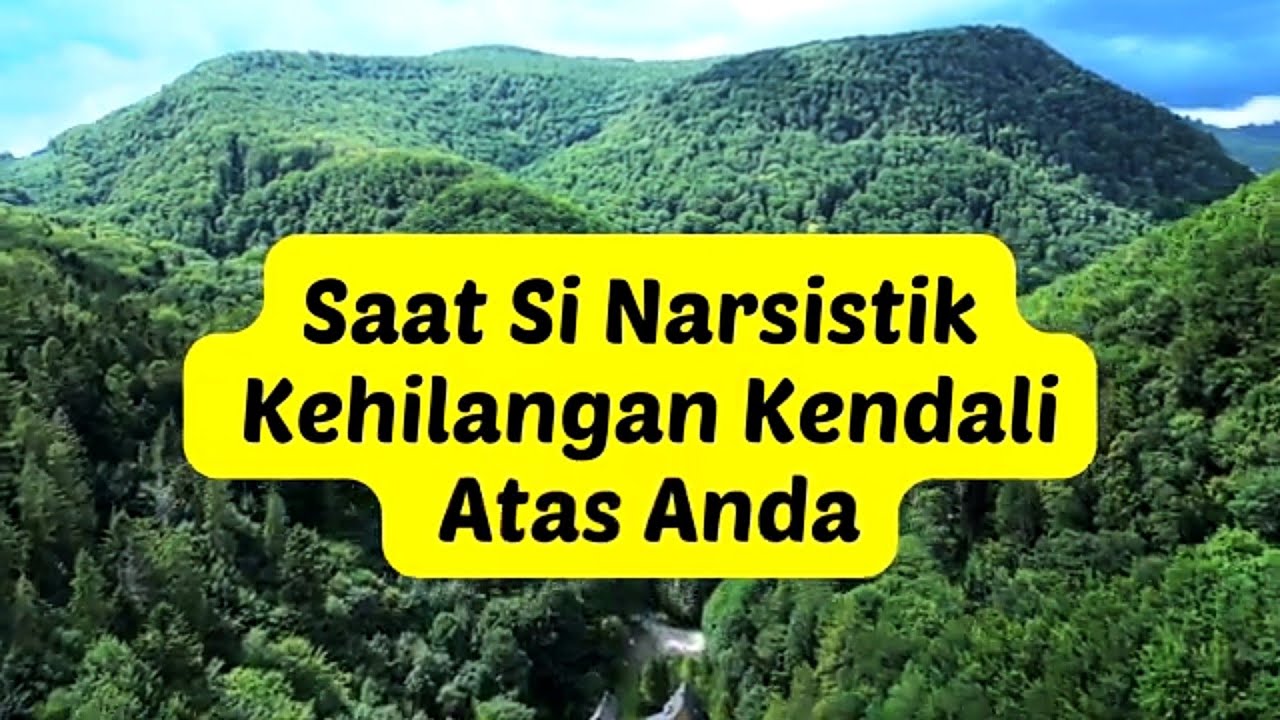 SAAT SI NARSISTIK KEHILANGAN KENDALI ATAS ANDA   #npd