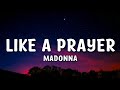 Madonna  like a prayer lyrics