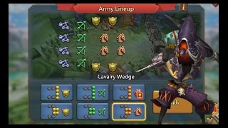 Testing  New Army Lineup