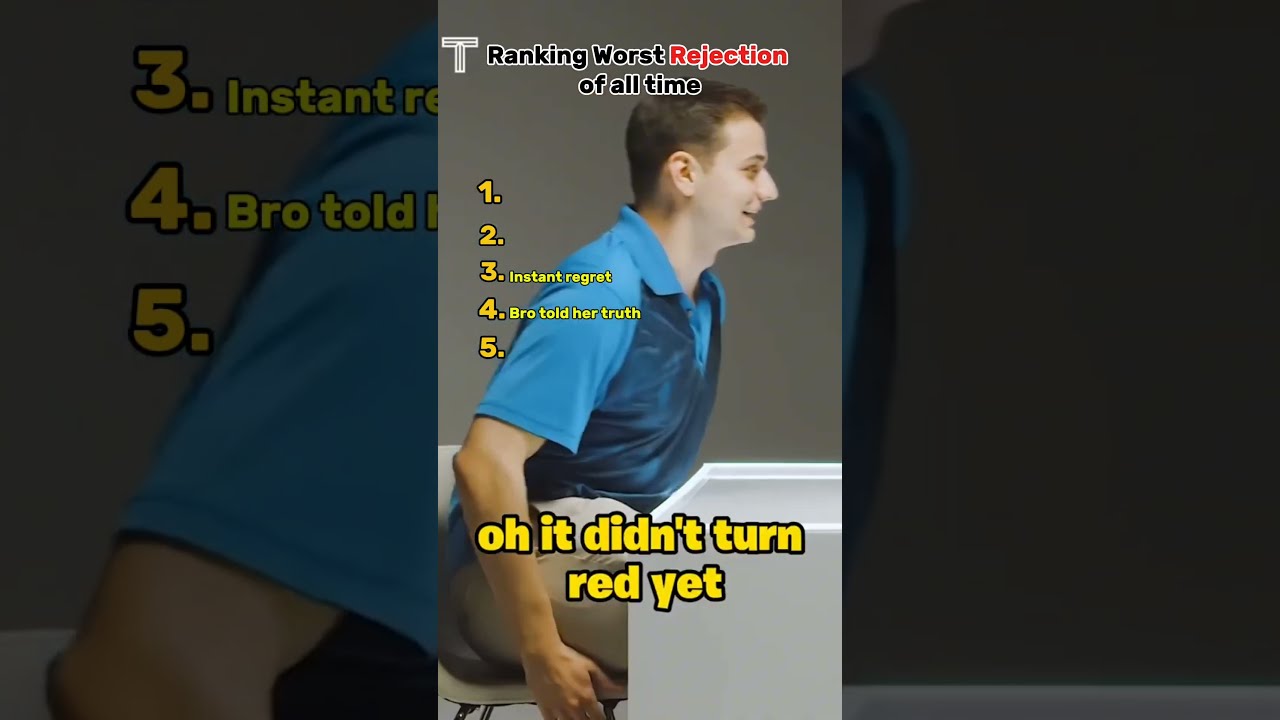 Ranking Worst Rejections Of All Time TOP 5 COMPILATION 