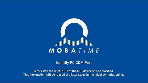 Identifiy PC COM Port