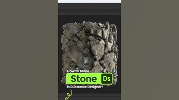 How to Make Stone in Substance Designer? #substance3d #substancedesigner #texture #stone #cliff