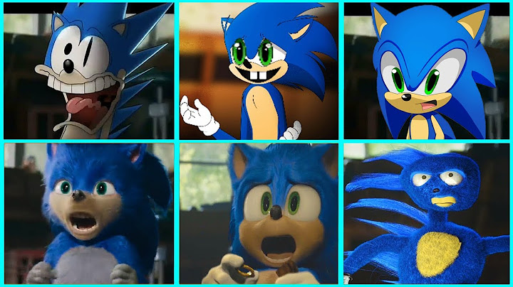 Sonic The Hedgehog Movie - Uh Meow All Designs Compilation