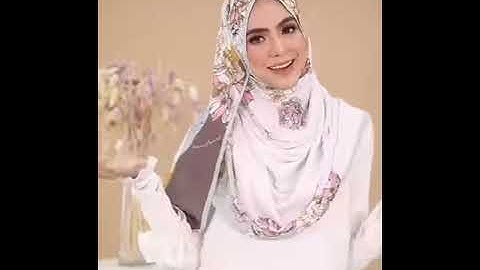 Muslimah Houze | Tutorial 2 Wide Shawl Love Jimmy 2.0 by Jimmyscarves