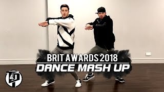 BRIT AWARDS 2018 EPIC DANCE MASH UP!