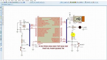 Bài 3-2. Giao tiếp và điều khiển thiết bị ngoại vi thông qua cổng USB (phần Hardware và Firmware)
