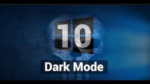 How to Enable Dark Mode in Windows 10 (Official)