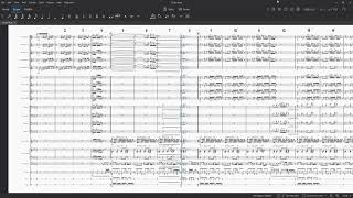 Chain Rule - BOMBASTIC jazz band composition in musescore 4