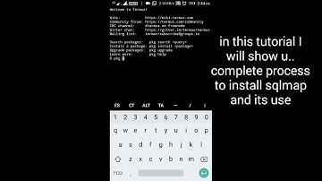 How to use and Install sqlmap on Android without root |Termux part 4|