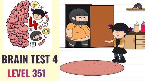 🧠 Brain Test 4 Level 351 | Help Uncle Bubba to get unstuck! | Walkthrough