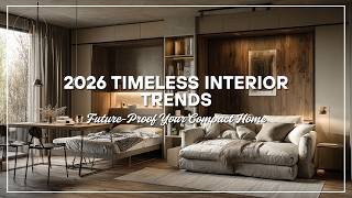 Future-Proof Your Compact Home: 2026 Timeless Interior Trends