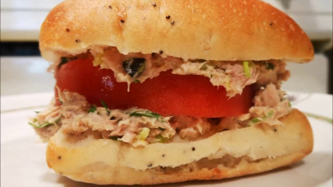 The Ultimate Tuna Fish Salad Sandwich YouTube