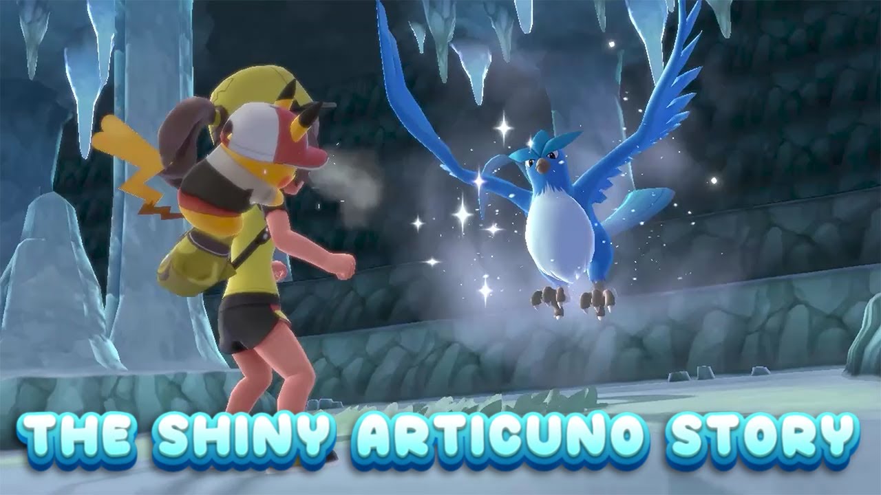 and coming it at 453 resets, shiny Articuno!!! : r/PokemonLetsGo