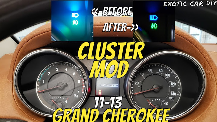2015 jeep grand cherokee instrument cluster