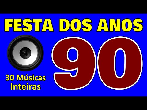 Festa dos Anos 90!!! 30 Dance Music com os Nomes!!! (Para deixar Rolar)