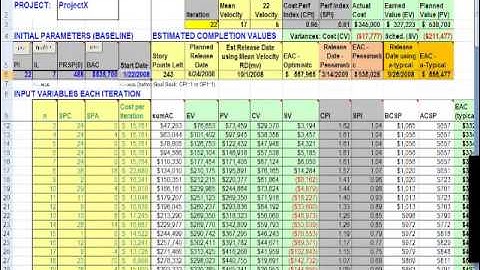 Using AgileEVM to Implement Project Portfolio Management