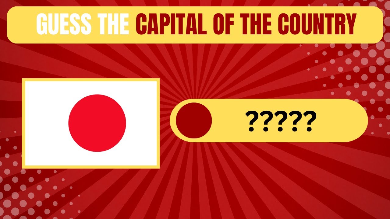 Capital City Guessing Game Test Your Global Knowledge! YouTube