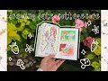drawing date: cottagecore spread (mushrooms and strawberries) ;; art asmr