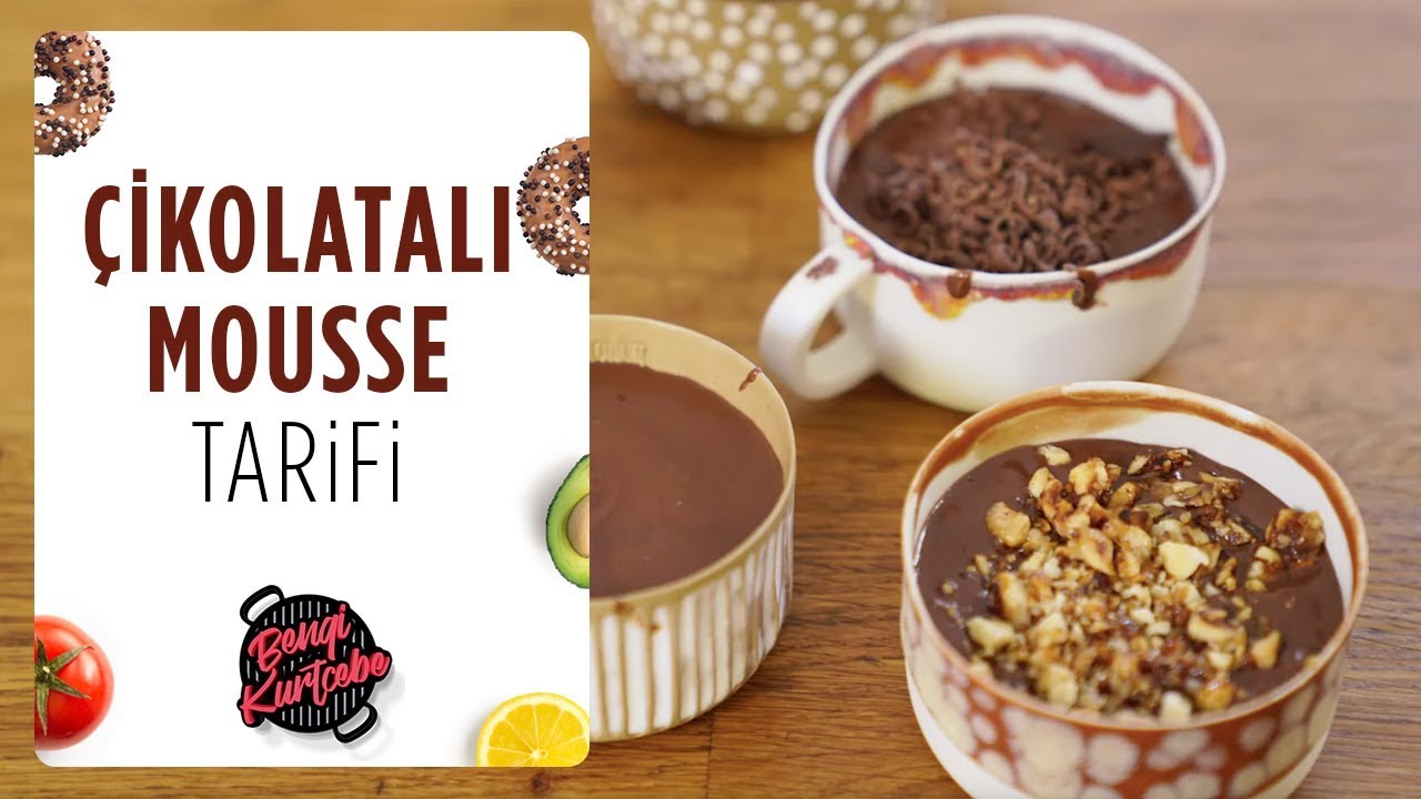 Çikolatalı Mousse Tarifi | 4 Malzeme ile Efsane Tatlı🌟