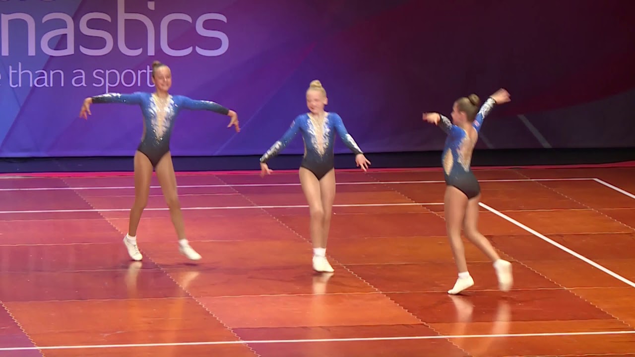 Champion - GOLD - ND FIG Trio - Aerobic British Champs 2019