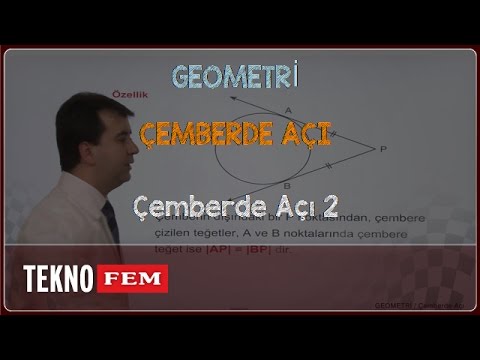 YGS-LYS GEOMETRİ - Çemberde Açı 2