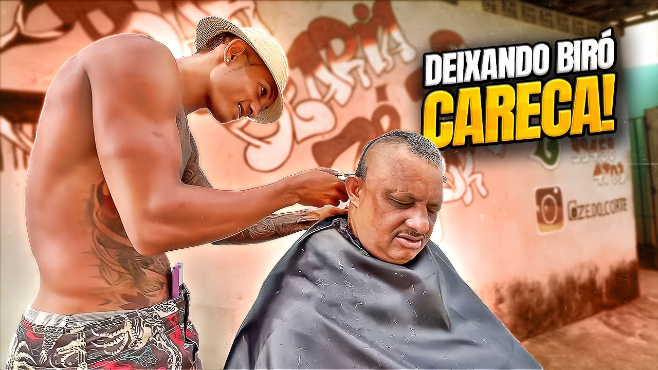ZÉ DO CORTE RASPOU A CABEÇA DO BIRÓ 🤣😂 | BETO TIZIU