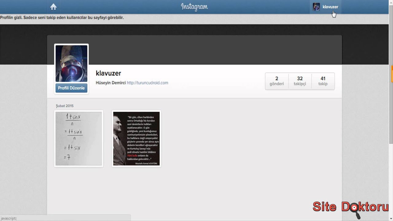  - instagram kendi kendine takip ediyor cozum teknojoli