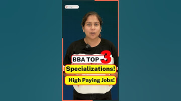 💥Top BBA Specializations With High Paying Jobs in 2024🥳Best BBA Careers! #Shorts #BBA2024 #BBAFees