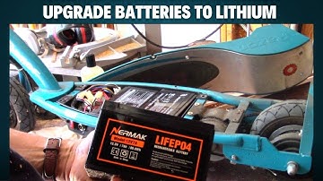 How To Upgrade Your E200 Razor Scooter To Lithium Iron Phosphate Batteries