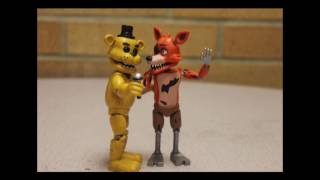 Foxy and G freddy stop motion test