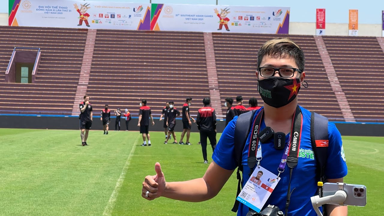 U23 Indonesia tham quan sân Việt Trì, HLV Shin Tae Yong tự tin mạnh không kém U23 Việt Nam