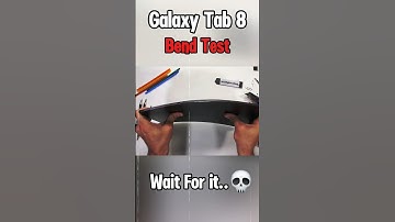 Galaxy Tab 8 Bend Test – Will It SNAP or SURVIVE?! 😱🔥#shorts#viralvideo