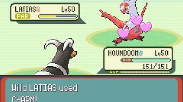 Pokémon Emerald Version - Catching Latias