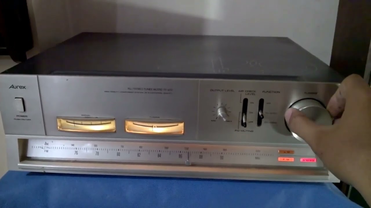 Aurex  チューナー ST-420  品管N137 Aurex チューナー ST-420 品管N137 Yahoo!オークション -「aurex