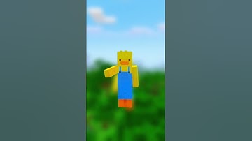 🤔What Is The Strongest Block in Minecraft? 🗿 #shorts