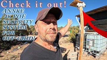 Homestead Security: Annke 4k Cam Security System