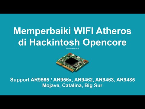 Memperbaiki WIFI Atheros di Opencore 2021 Hackintosh Indonesia