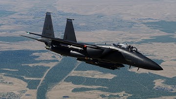 DCS - Virtual Skies:Unleashing the F-15E Strike Eagle in VR | Thrilling Flight Simulation Experience