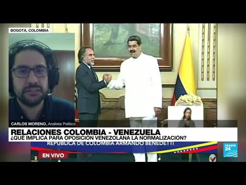 Carlos Moreno: "En este momento, Colombia necesita reanudar la relación diplomática con Venezuela"