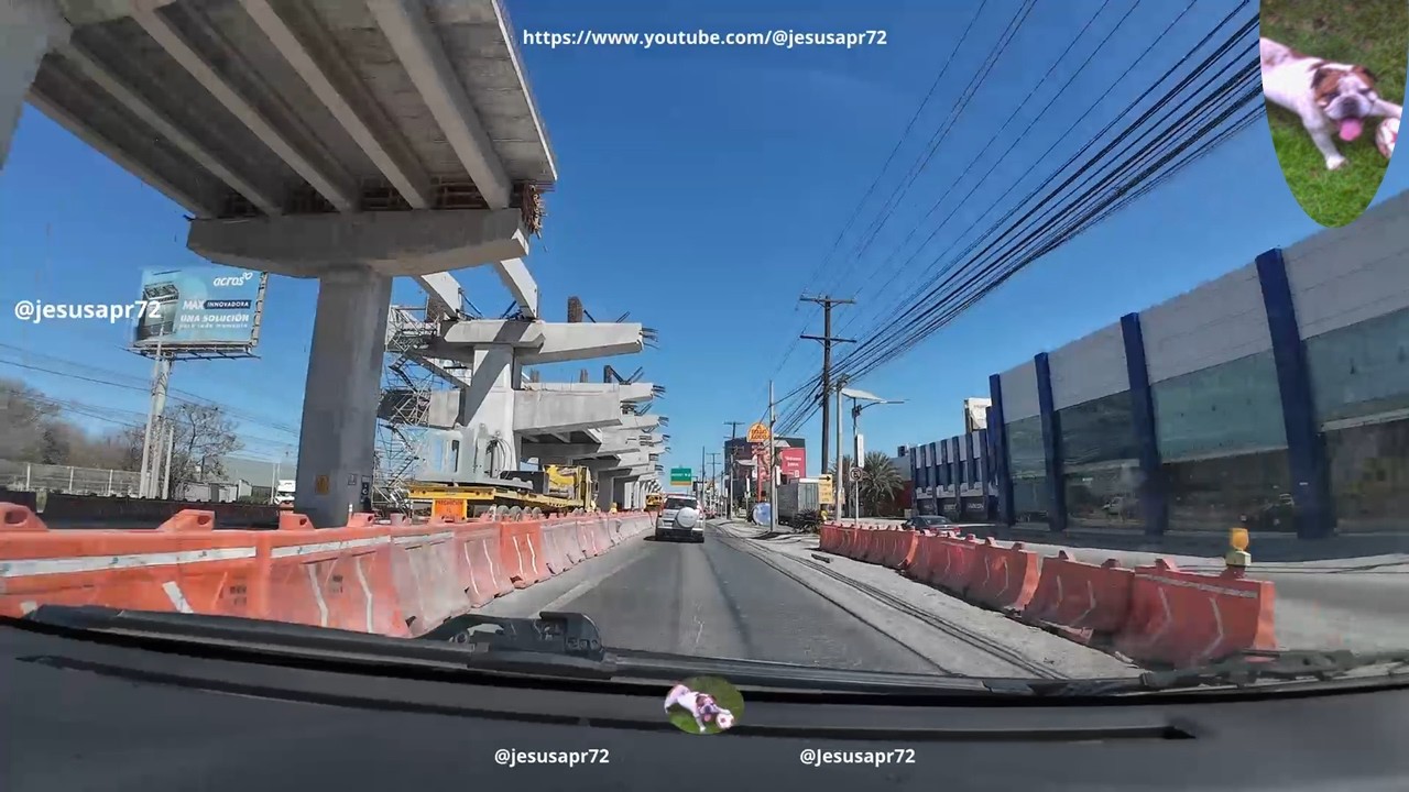 Así va la construcción de la Línea 6 del metro de Fundidora al Aeropuerto. Febrero 22, 2026