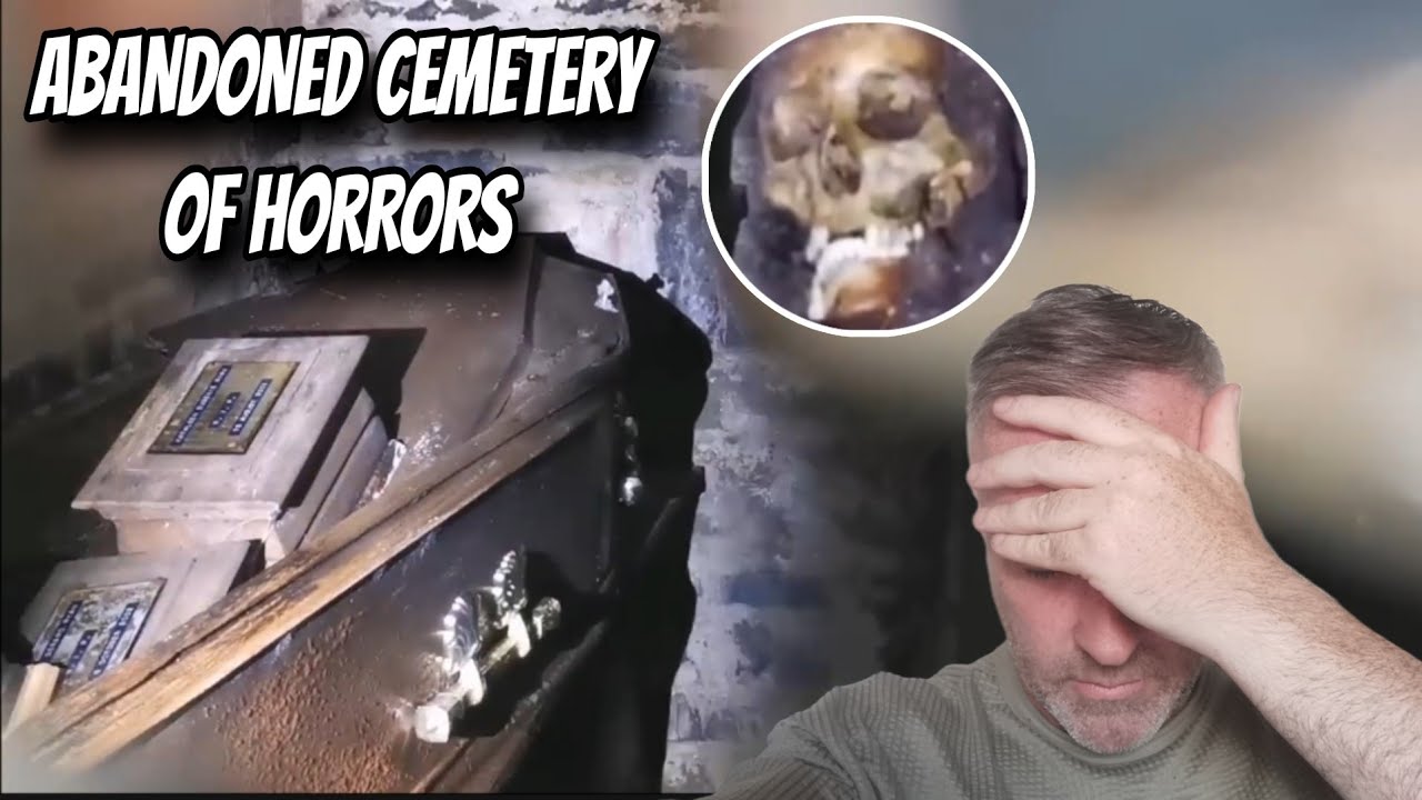 Abandoned Cemetery - Coffins And Remains Everywhere 