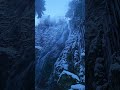 Burgbachwasserfall -13Grad #hiking #nature #waterfall #ice #epic #shorts #reels