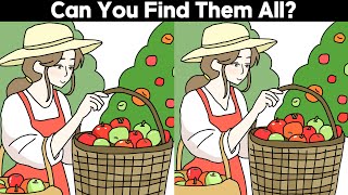 Find the Difference #50 Spot the Difference / brain exercise / quiz game / easygame