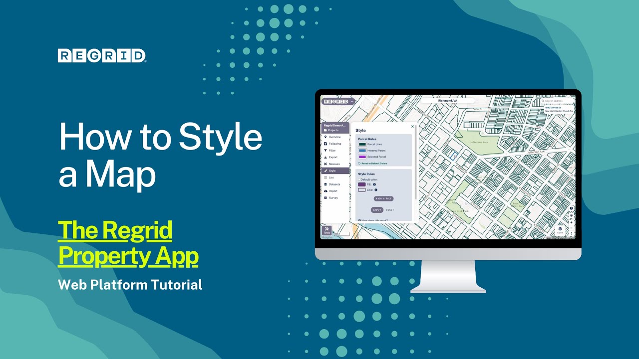 Style the Map Regrid Property - Maxresdefault