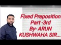 Most important... ।। fixed preposition।। terms Part- 3