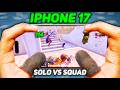 iPhone 17 Handcam | Bgmi 120 Fps Test | Solo vs Squad Gameplay | iPhone 17 BGMI Gamplay 
