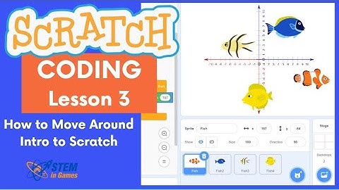 Scratch Coding Lesson 3 | How to use XY Coordinates | Free Beginner Programming Class