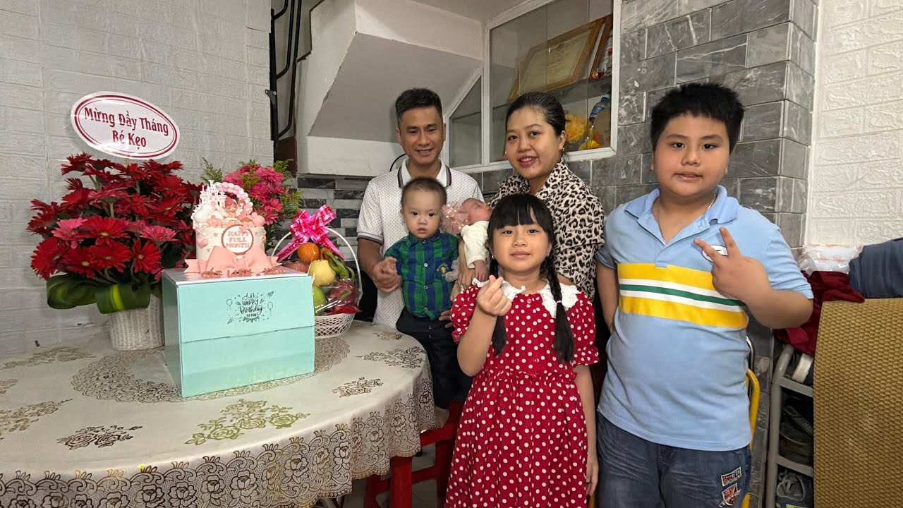 Đầy tháng bé Cát Linh - Kẹo 07/01/2026 