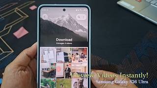 How to Preview Videos Without Opening Them in Samsung Gallery (Galaxy S26 Ultra) screenshot 4