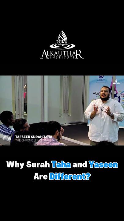 Why Surah Taha and Yaseen are Different?